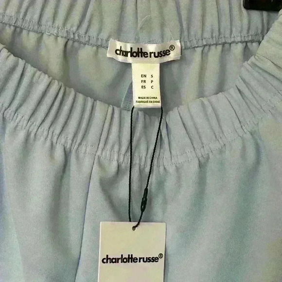 NEW WITH TAGS CHARLOTTE RUSSE BABY BLUE SHORTS🦋 - Picture 4 of 4